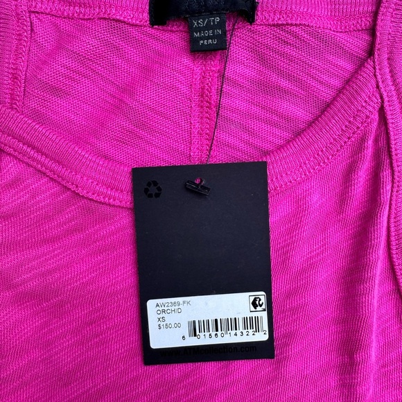 ATM 
Anthony Thomas Melillo's Slub Tank Dress in Orchid - Picture 4 of 4